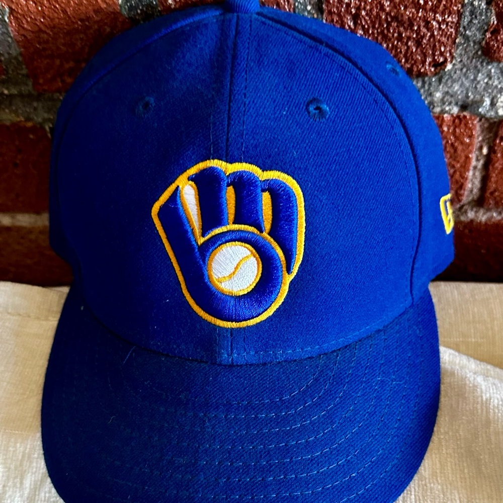 MLB Milwaukee Brewers 7 3/8 Low Profile Ball cap
